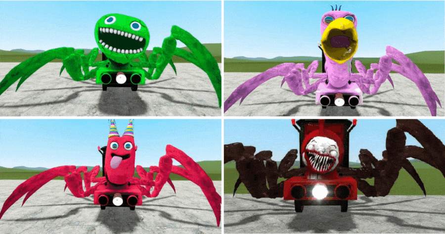 Who Shows Your True Color In CHOO CHOO CHARLES X GARTEN OF BANBAN Crossover?